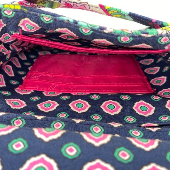 Vera Bradley Bag Mini Hipster Crossbody Petal Paisley Adjustable Strap Purse - Picture 6 of 12